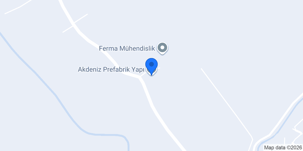 Akdeniz Prefabrik Yapı konumu