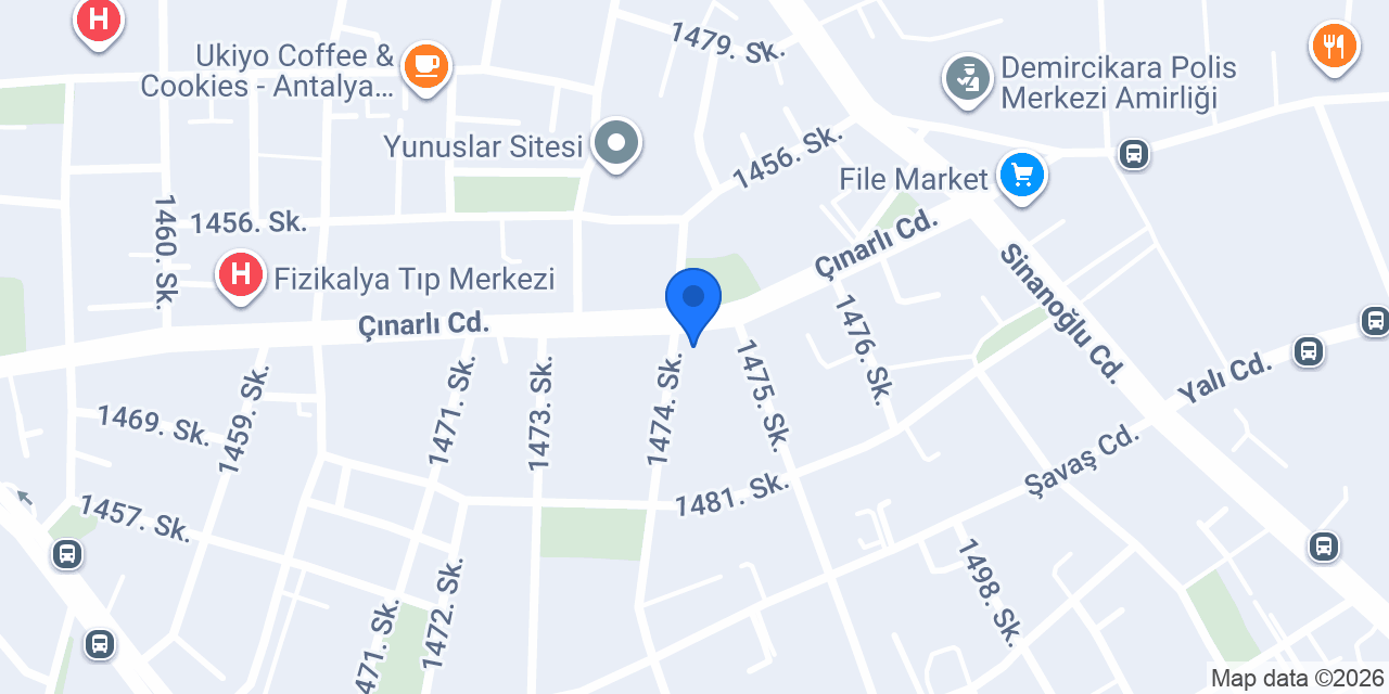 Mhair Erkek Kuaförü konumu