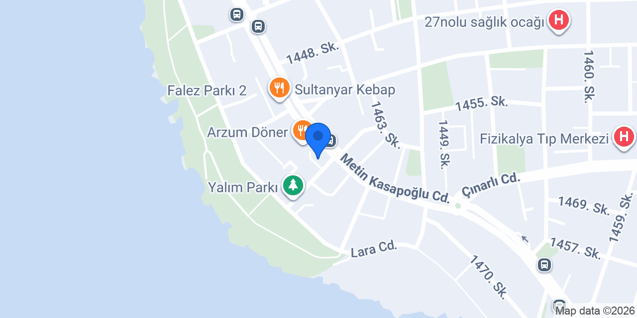 Lokanta Mia konumu