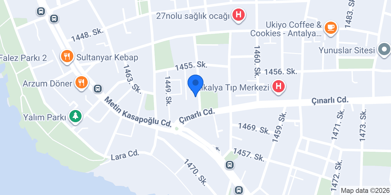 Tilda Veteriner Kliniği konumu