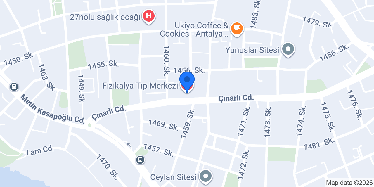 Fizikalya Tıp Merkezi konumu