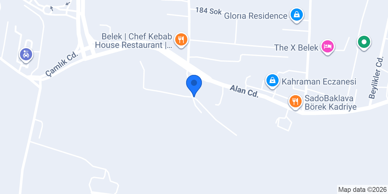 Golf Rent A Car konumu