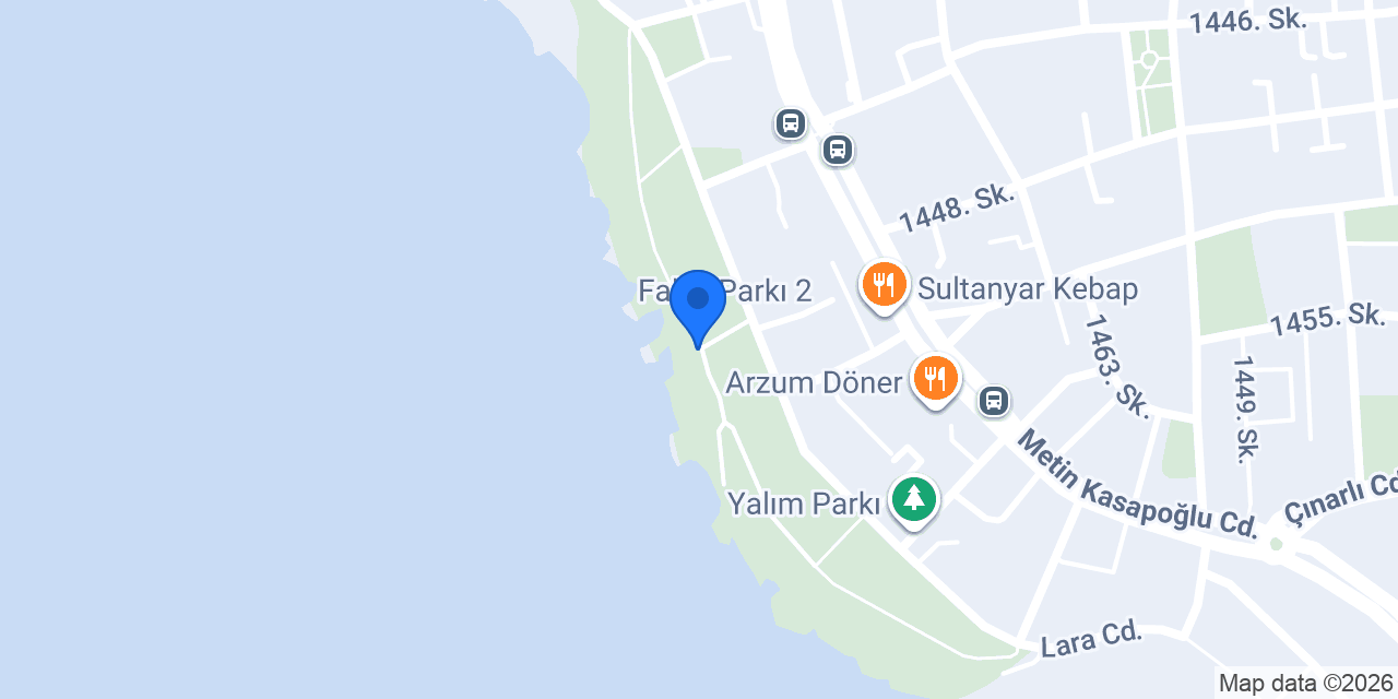 Gül'lü Antalya | Yeni Nesil Meyhane konumu