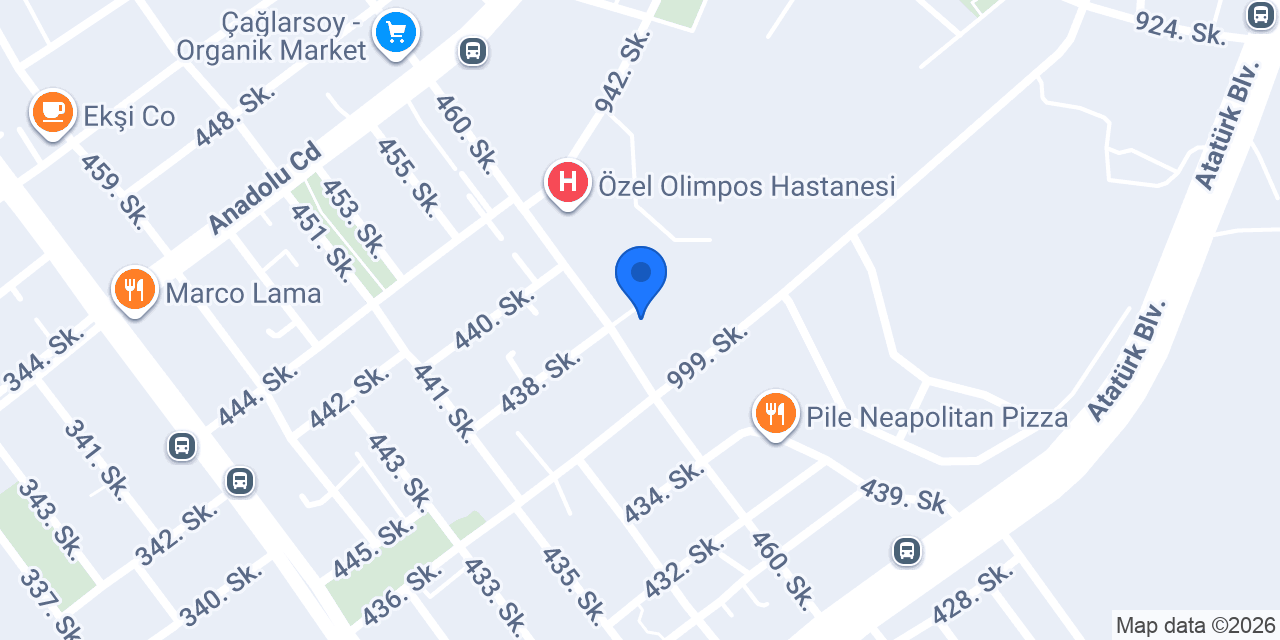 MYRA Çikolata Evim Paket Servis konumu
