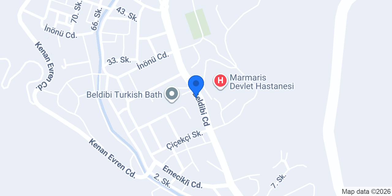Beldibi özen hastane Taksi konumu