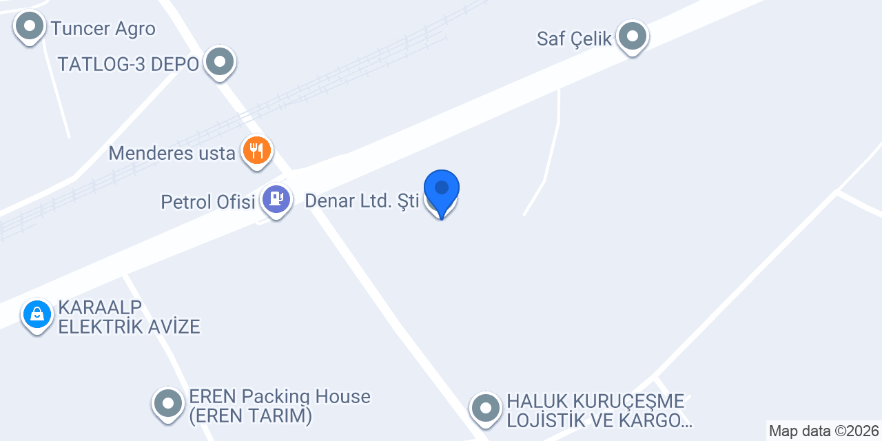 Denar Ltd. Şti. konumu