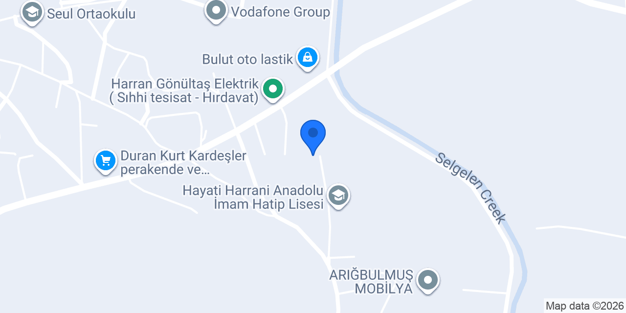 Harran Demir çimento konumu