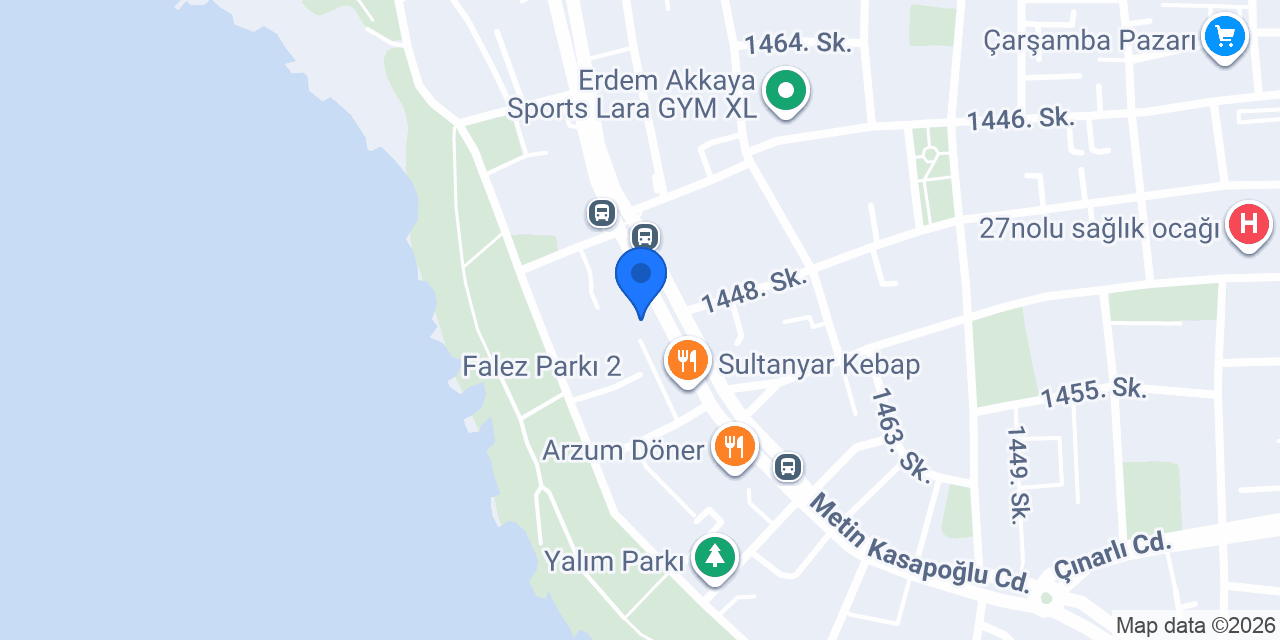 Garanti BBVA Işıklar Caddesi Şubesi konumu