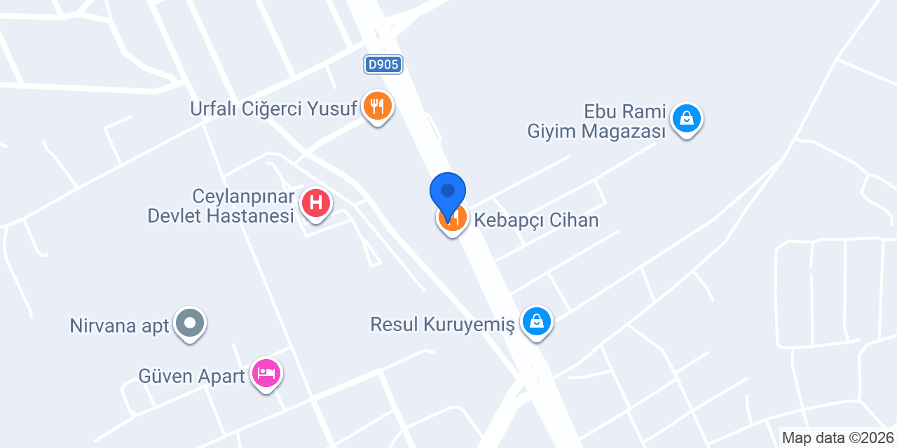 CEYLANPINAR HAFRİYAT VİNÇ ELEKTRİK konumu