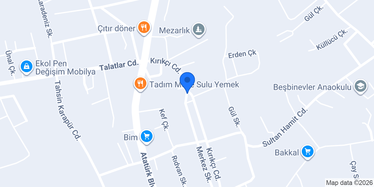 ASYA ORGANİZASYON DÖRTYOL konumu