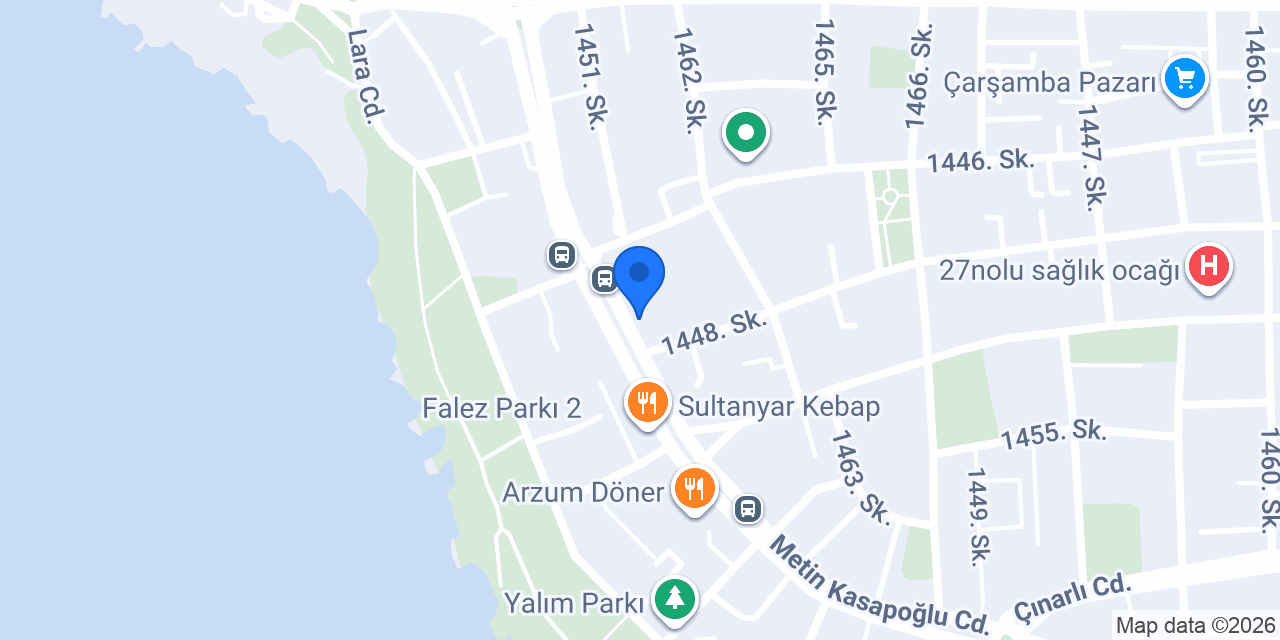 Prof. Dr. Sıddık Malkoç Ortodonti Kliniği konumu