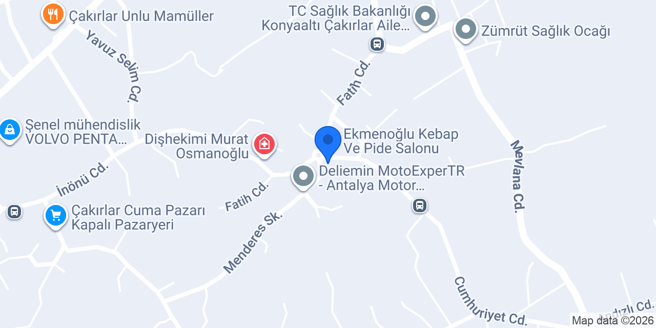 Çakırlar Döner konumu
