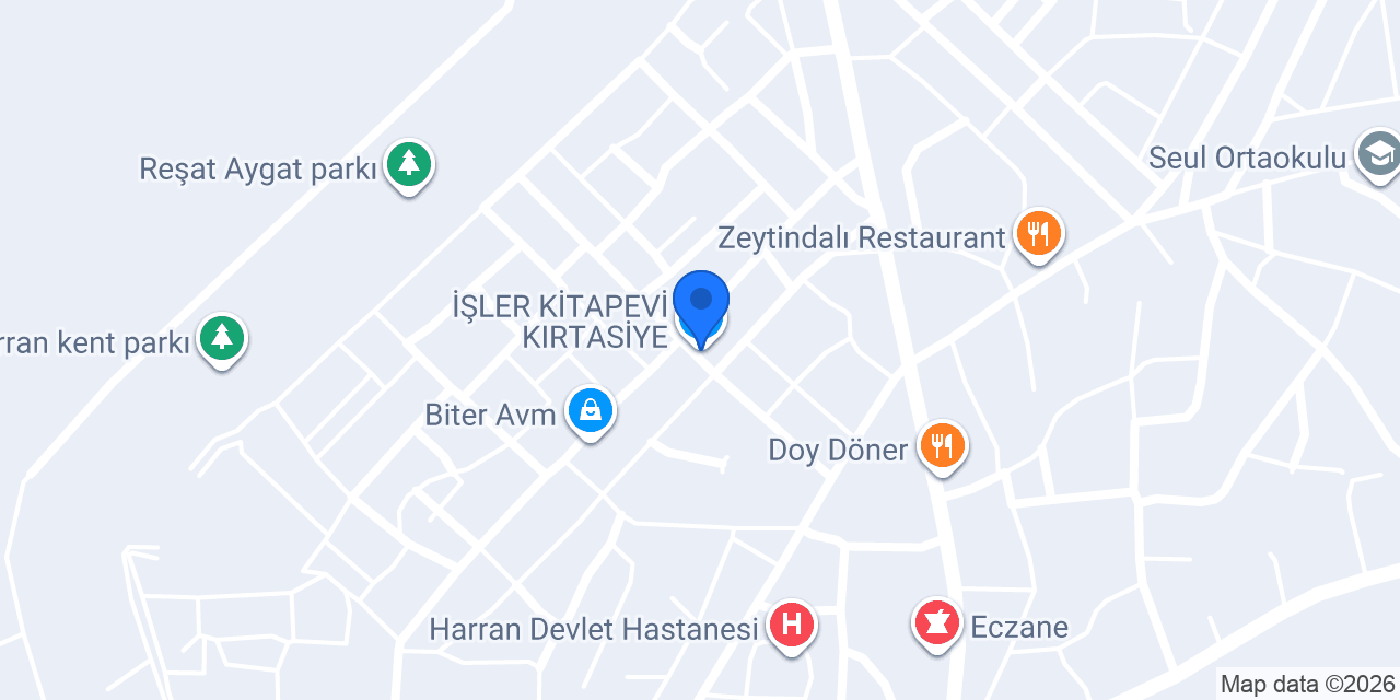 İŞLER KİTAPEVİ KIRTASİYE konumu