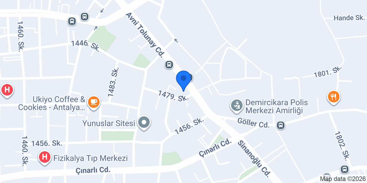 Cevahir Eczanesi konumu