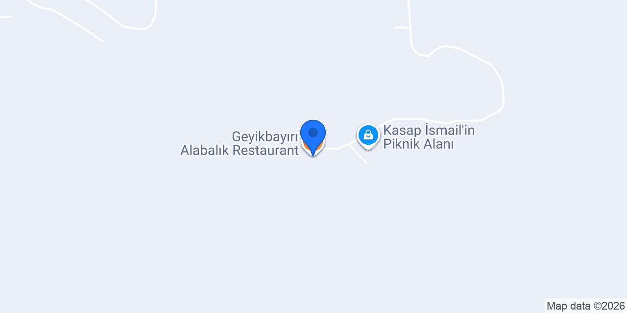 Geyikbayırı Alabalık Restaurant konumu