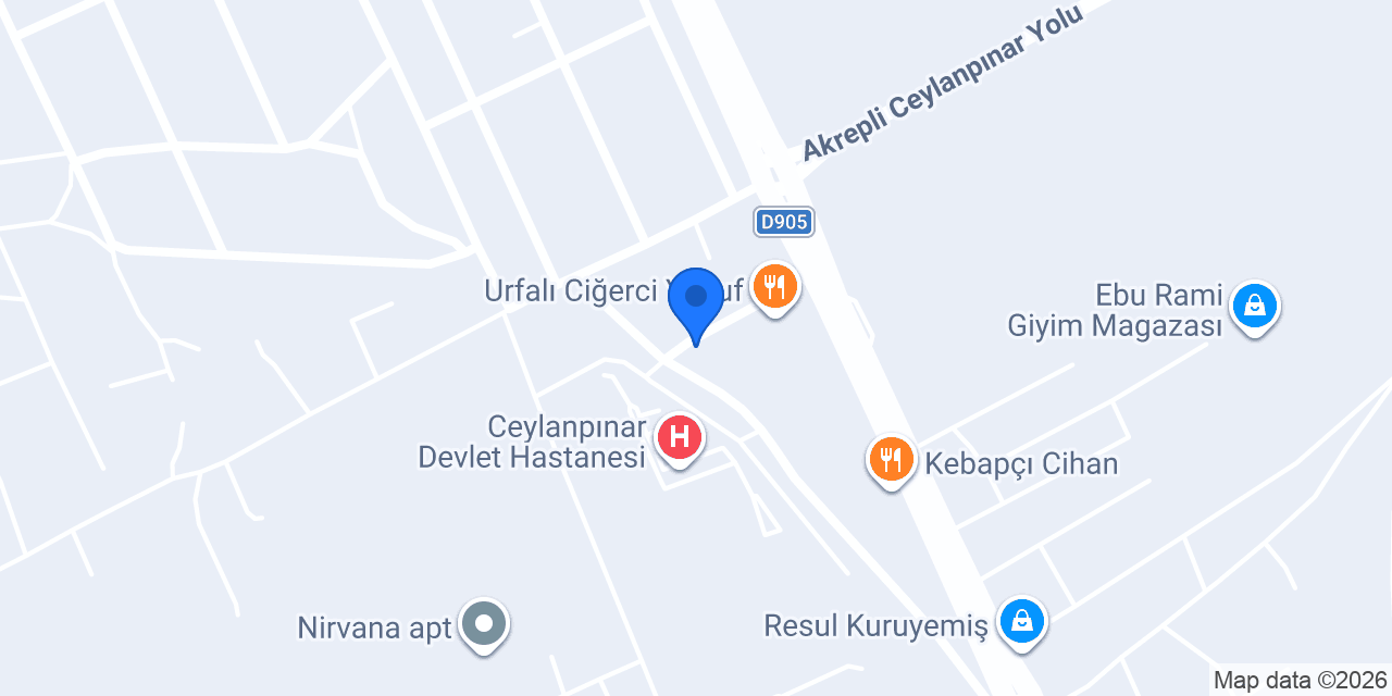 CEYLANPINAR ECZANESİ konumu