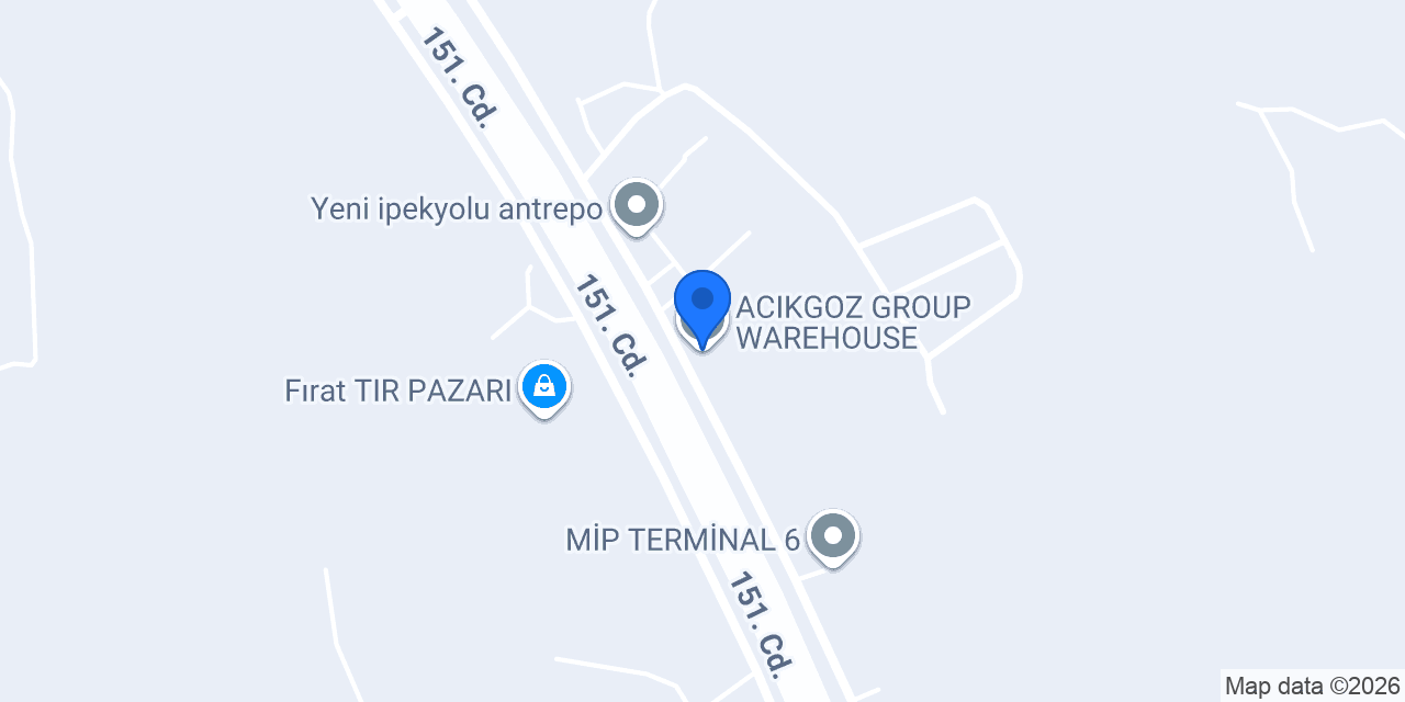 ACIKGOZ GROUP WAREHOUSE konumu