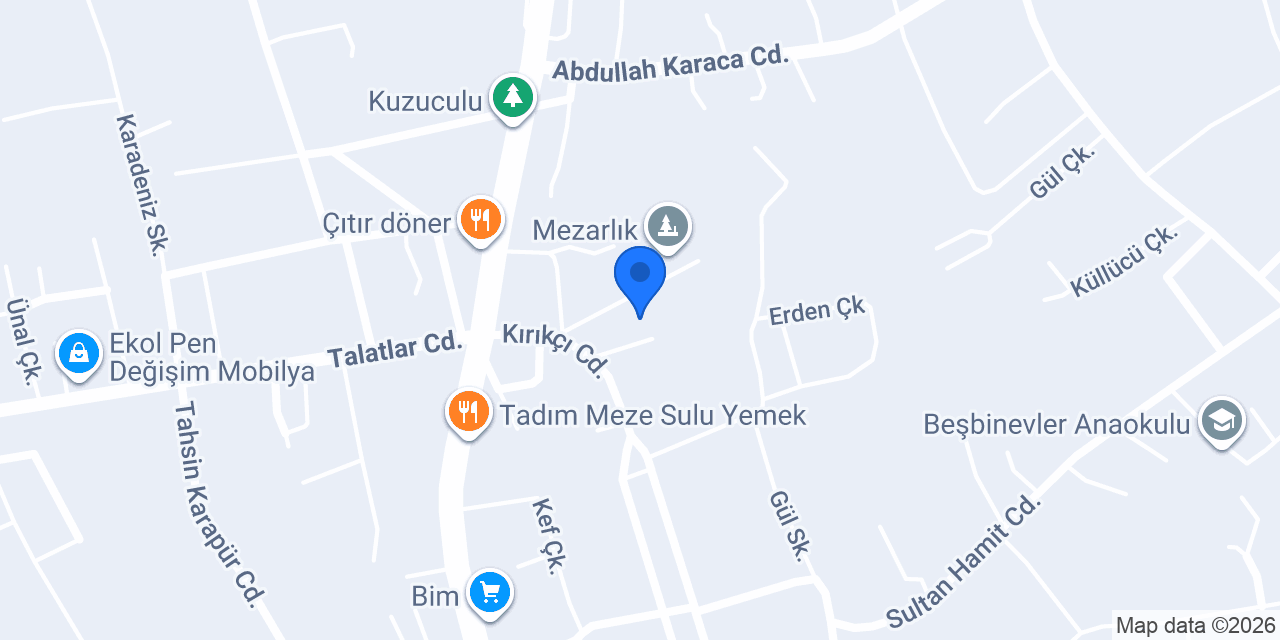 Altınçağ Sağlık Ocağı konumu