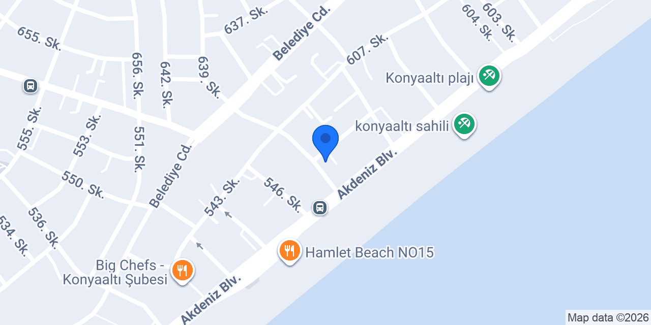 Konyaaltı Birlik TAKSİ konumu