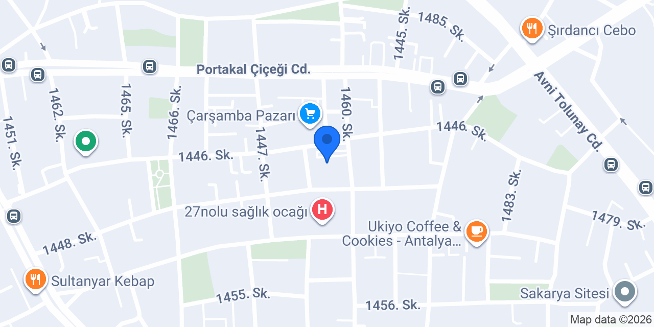 MM Migros - Yeşilbahçe Şubesi konumu