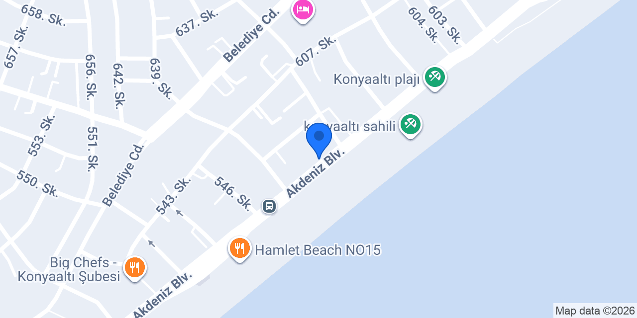 Balıkçı Halil Sahil konumu