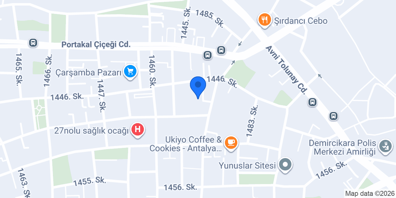 AYBARS RENT A CAR konumu