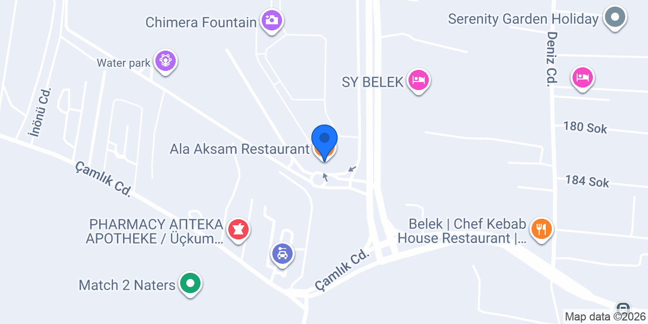 Ala Aksam Restaurant konumu