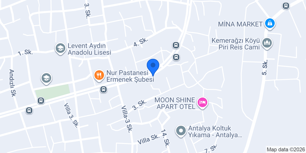 çalışkan kasap konumu