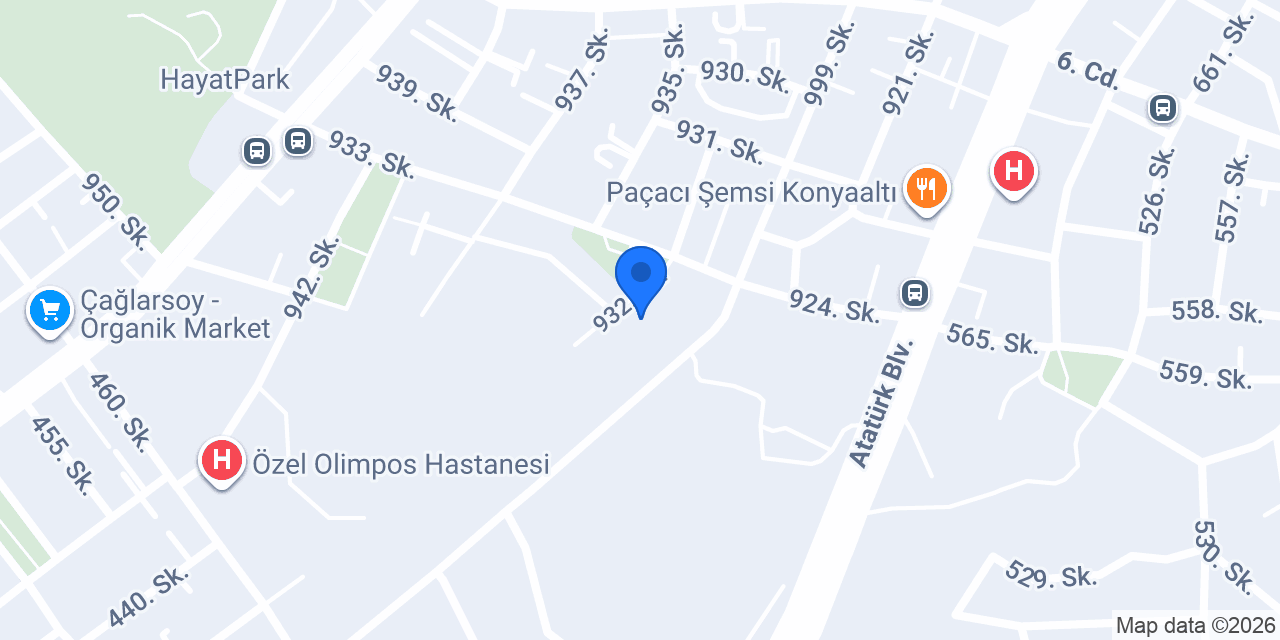 Antalya Başarı Anadolu Lisesi konumu