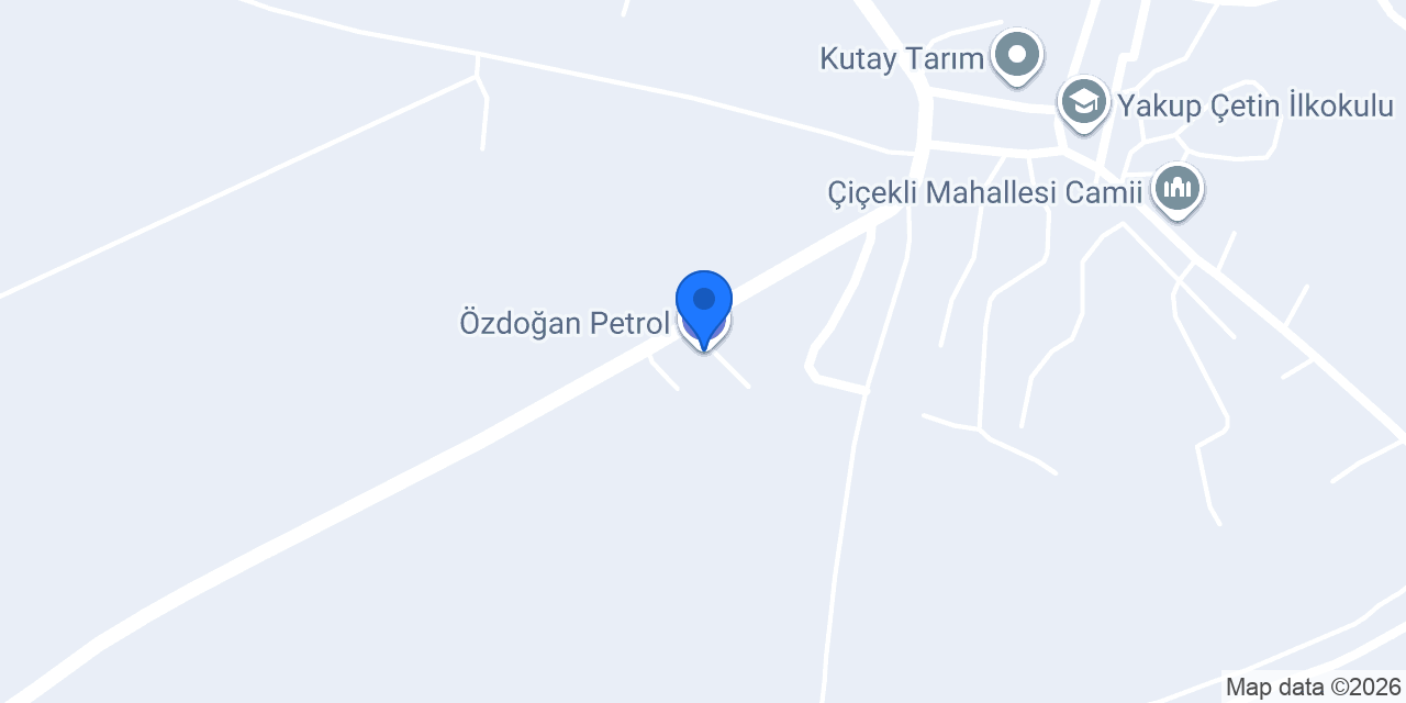 Özdoğan Petrol konumu