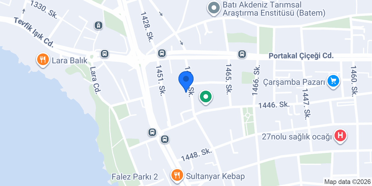 Aramex Antalya konumu