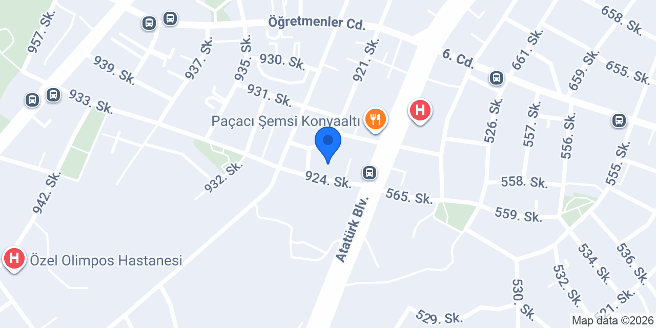 Yaşam Veteriner Kliniği konumu
