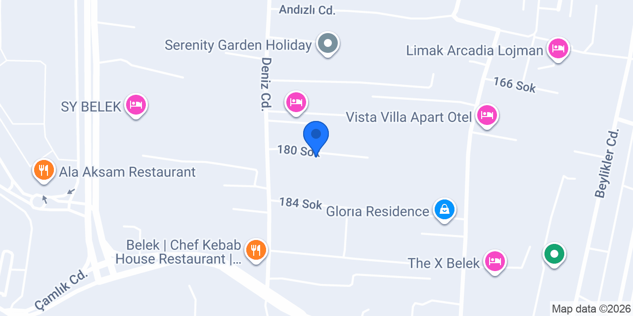 Villa Angel Ahmet Hasan konumu