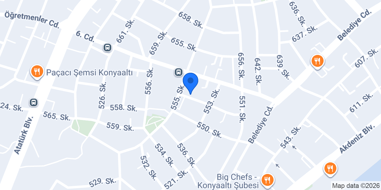 3 Lezzet Mantı Cafe konumu