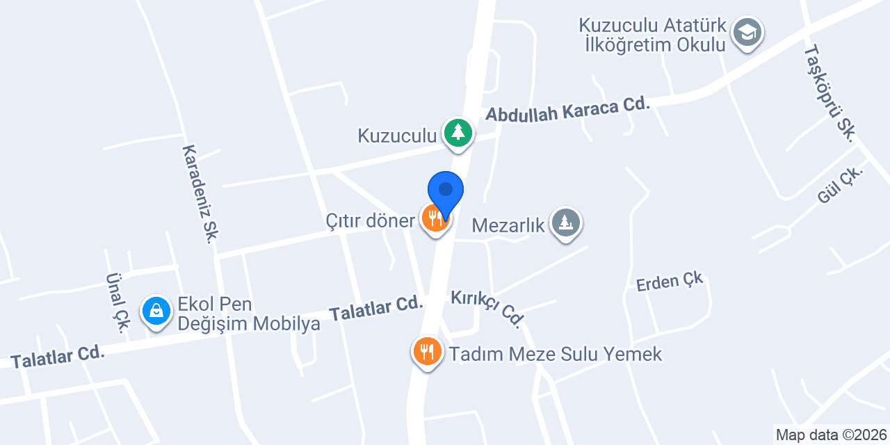 ASLAN TARIM TİCARET konumu
