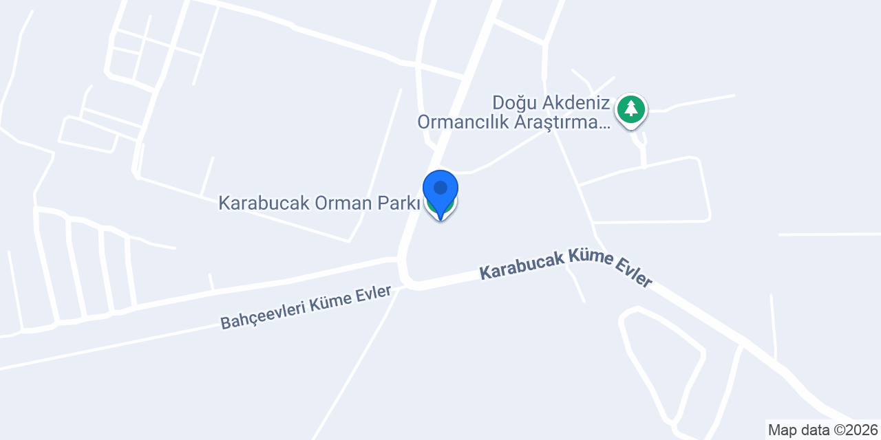 Karabucak Orman Parkı konumu