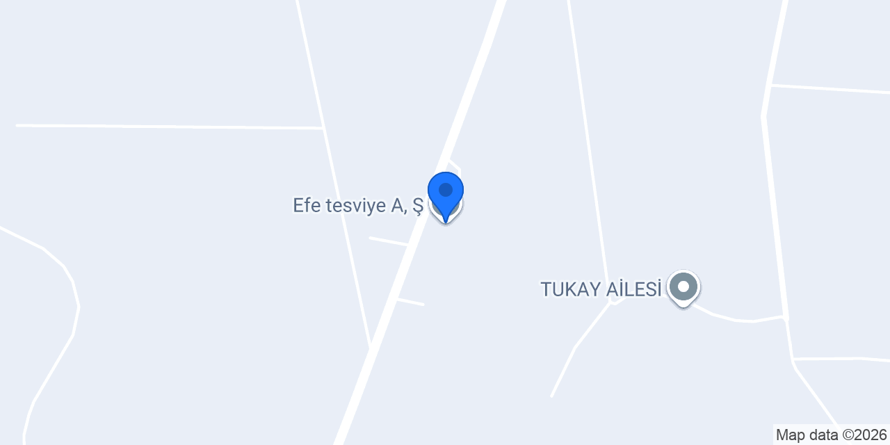Efe tesviye A, Ş konumu