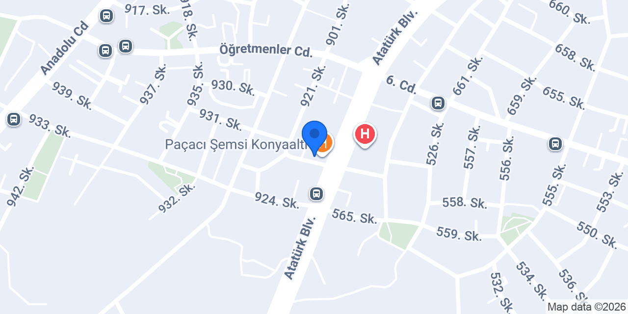 Fizyoterapist TUĞÇE ÇİL Kliniği konumu