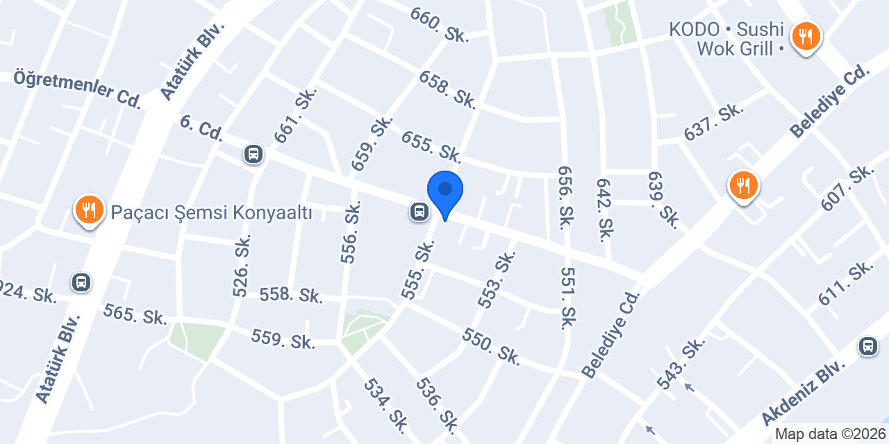 Afşin Hotel konumu
