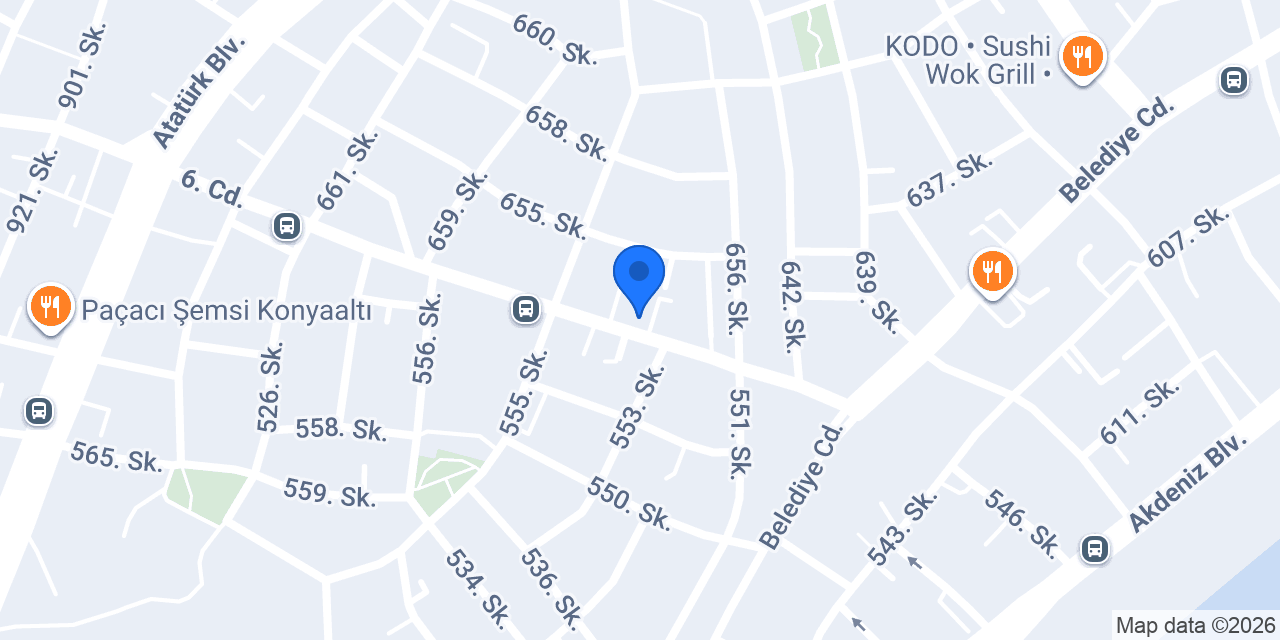 Arapsuyu Eczanesi konumu