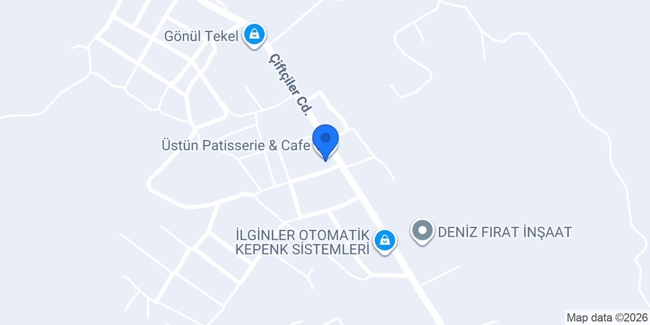 Üstün Davet Evi konumu