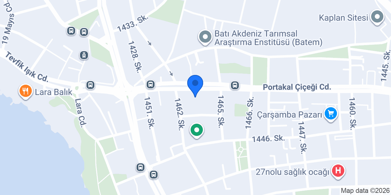 Arkitek İçmimarlik konumu