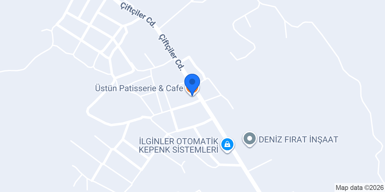 Üstün Patisserie & Cafe konumu