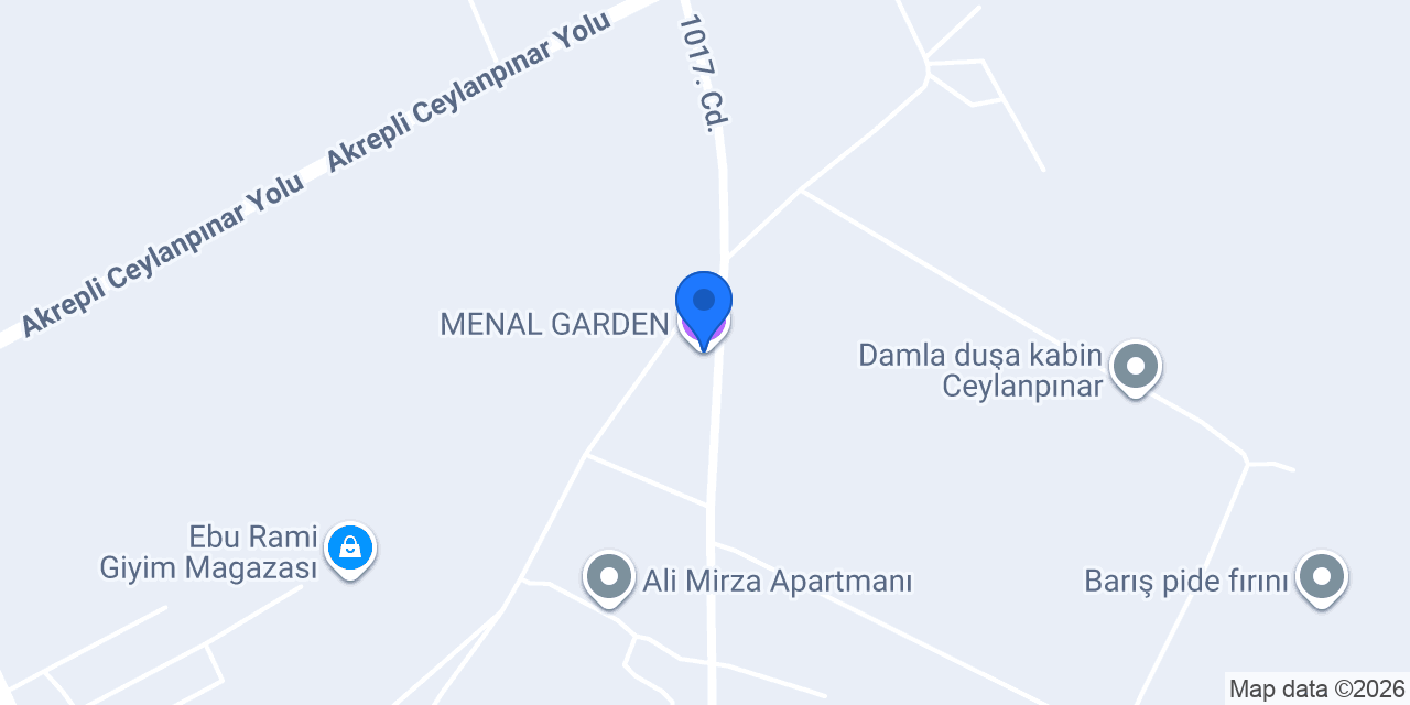MENAL GARDEN konumu