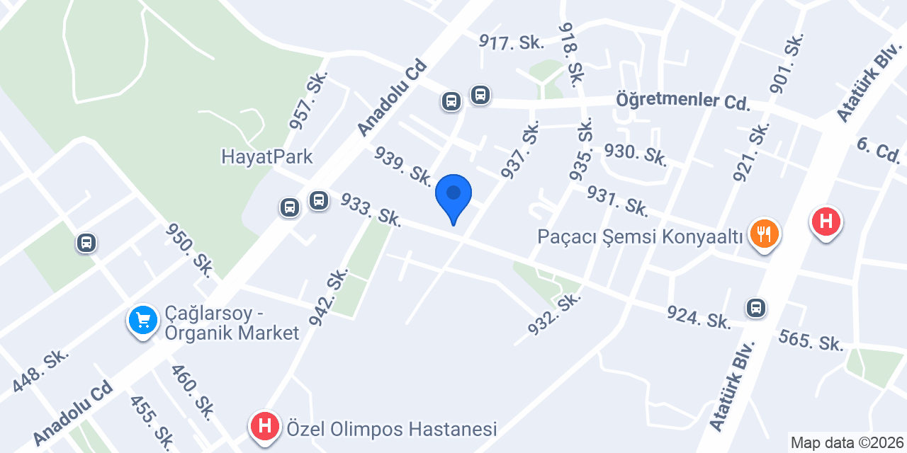 Konyaaltı İlçe Müftülüğü konumu