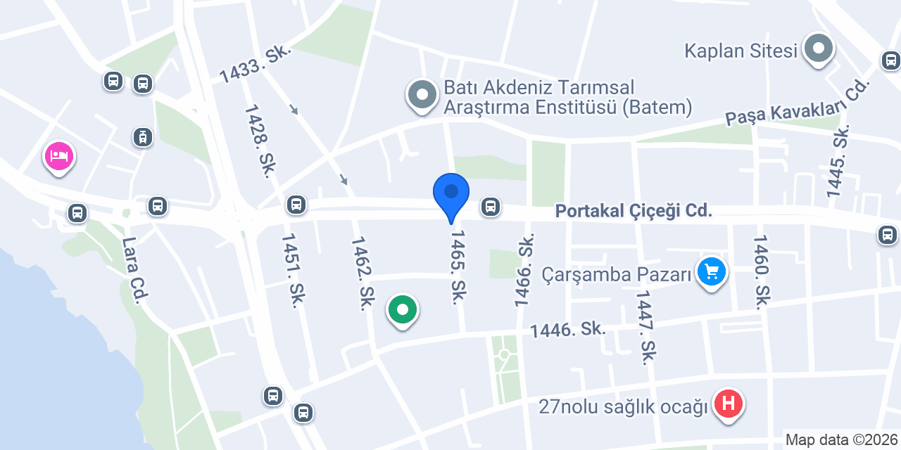 MK MOTORLU ARAÇLAR konumu