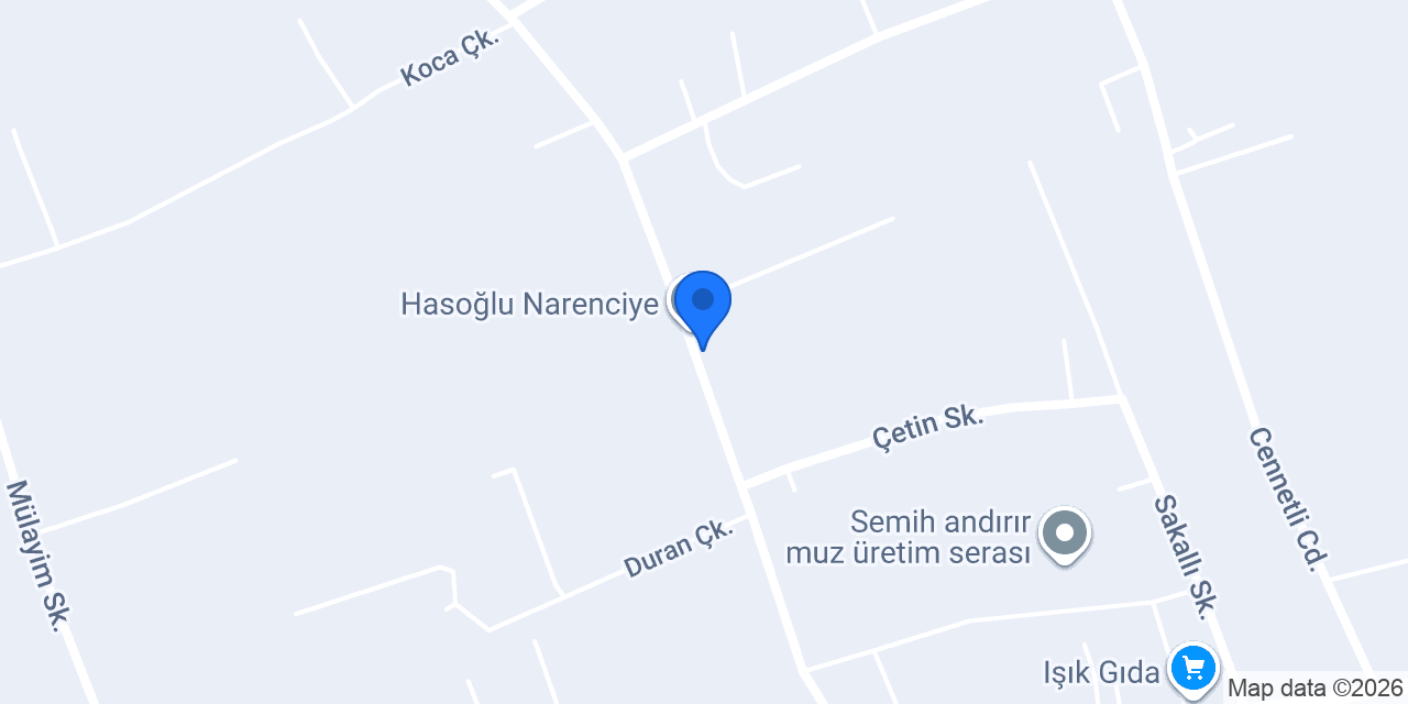 Fba Tarım & Plastik konumu