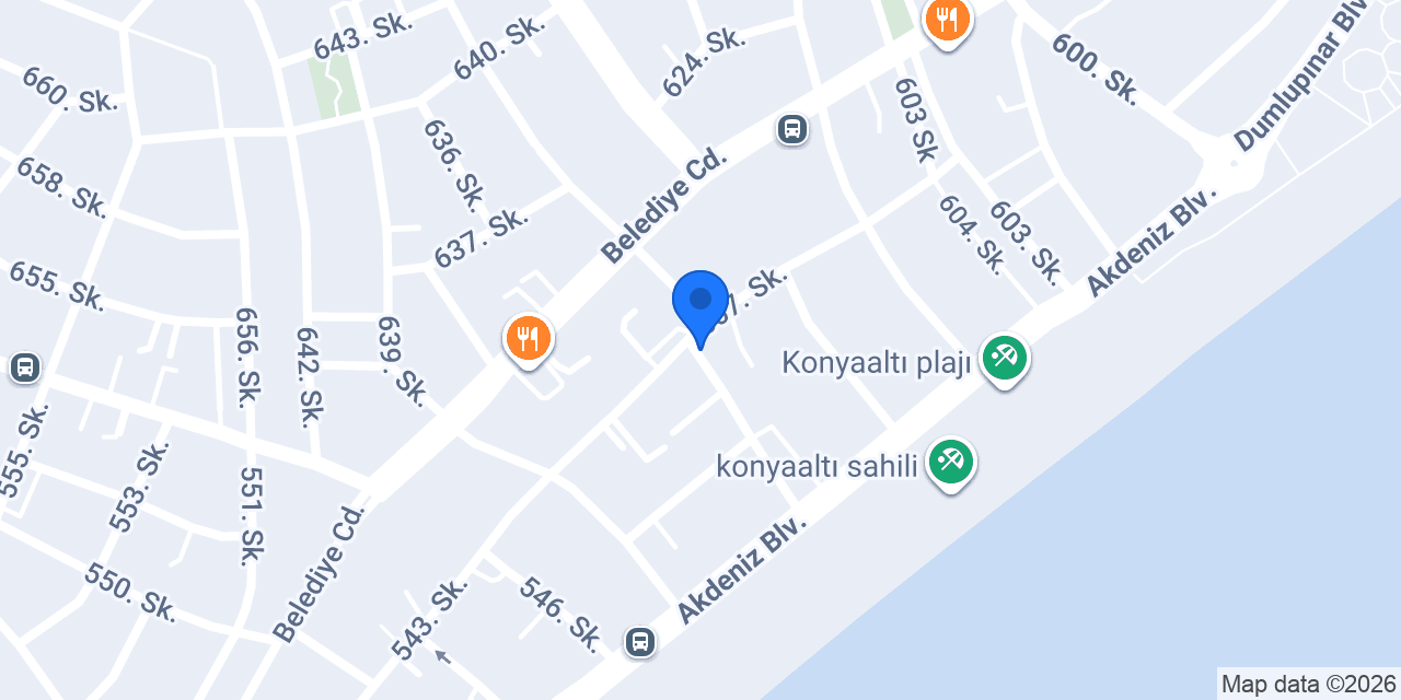 ATELYA DONDURMA konumu