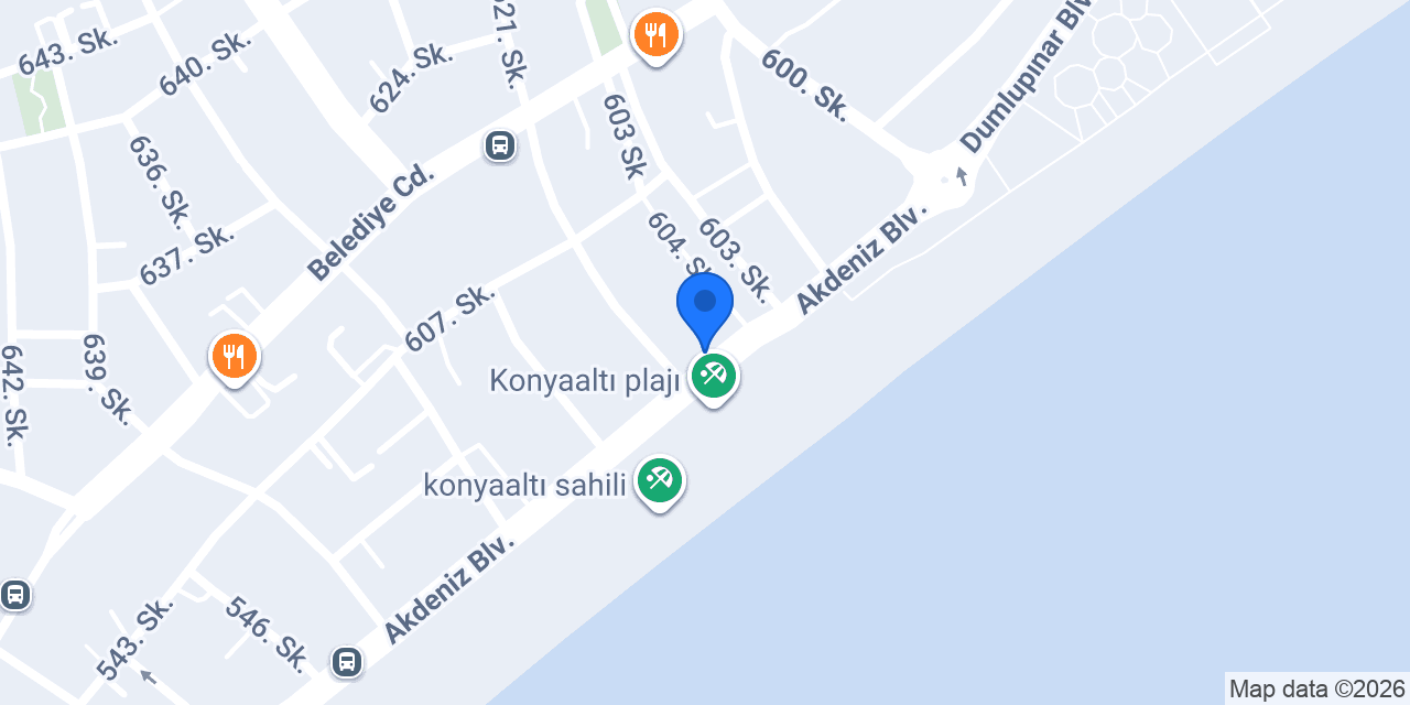 Korelee Antalya konumu