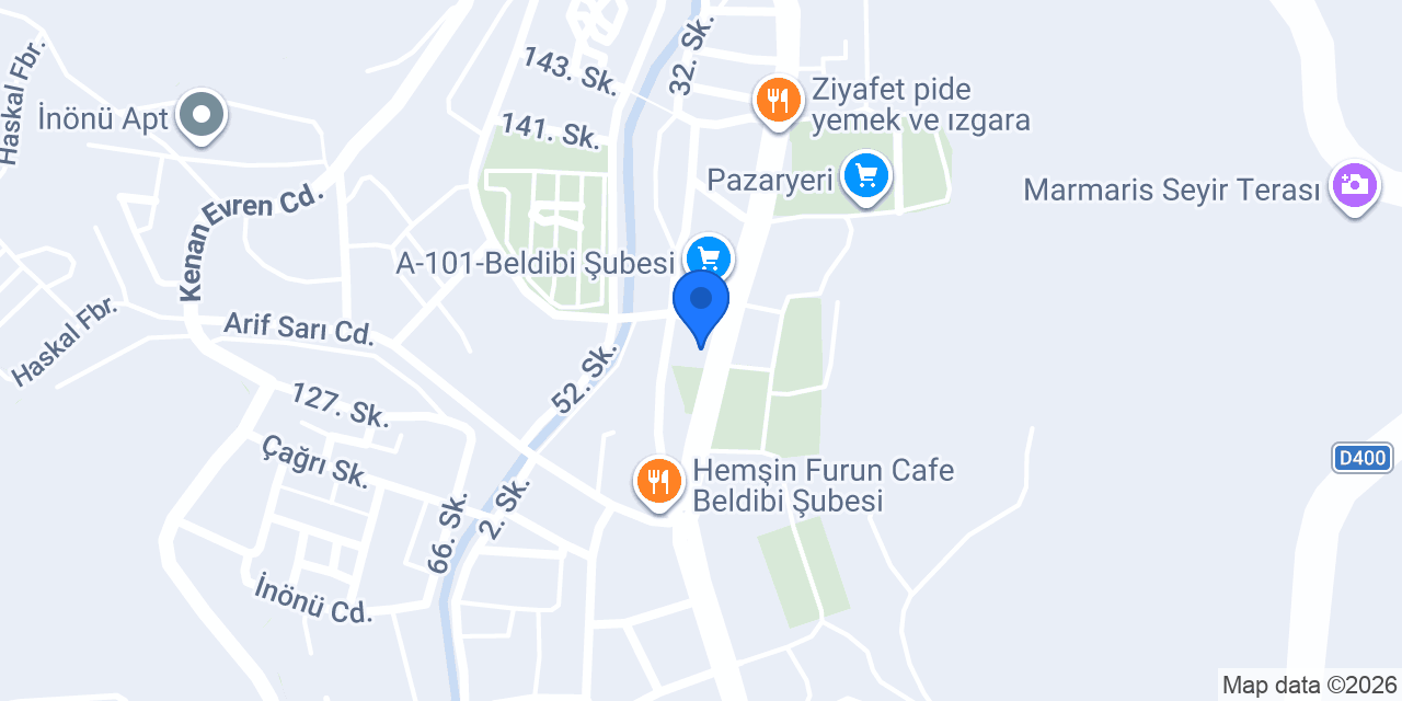 UMUT CAFE konumu